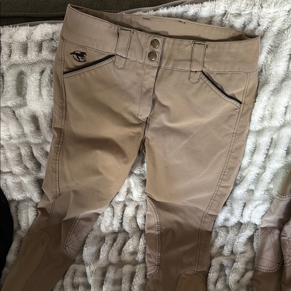 Piper Tan Track Pants with Versatile Style